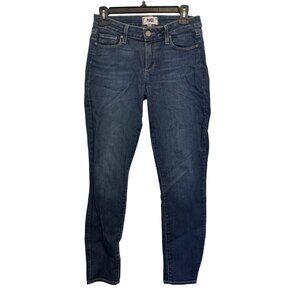 Paige Verdugo Ankle Skinny Jeans Womens Size 27 Dark Wash Denim Stretch Casual U